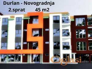 NIŠ - DURLAN - NOVOGRADNJA - 45 m2 - POVRAT PDV-a